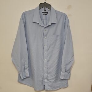 Synergy 20 37/38 Men's Blue Button-Up Shirt